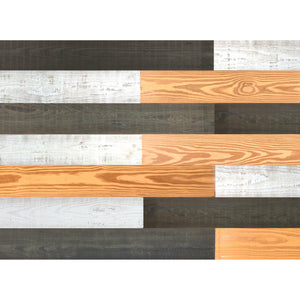 Grain, Ebony, Pearl Mix Wall Planks