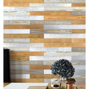 Grain, Pearl, Art Mix Wall Planks