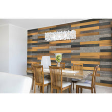 Load image into Gallery viewer, Holey, Ebony, Antique Mix Wall Planks