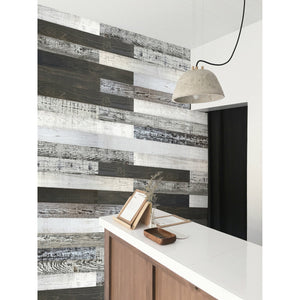 Ebony, Pearl, Country Mix Wall Planks