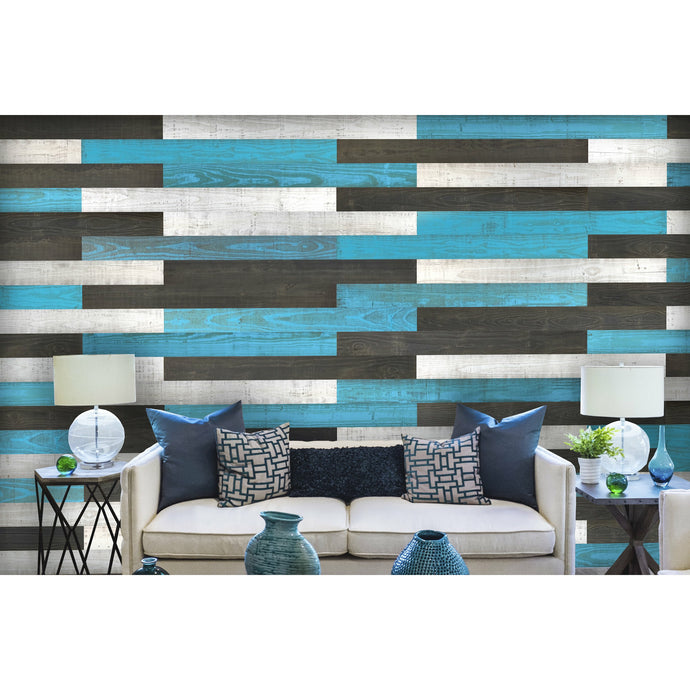 Ebony, Pearl, Tiffany Mix Wall Planks